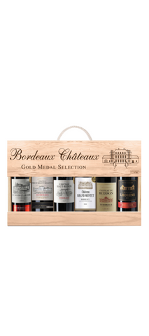 Bordeaux Gold Medal Selection x 6 in Wooden Box