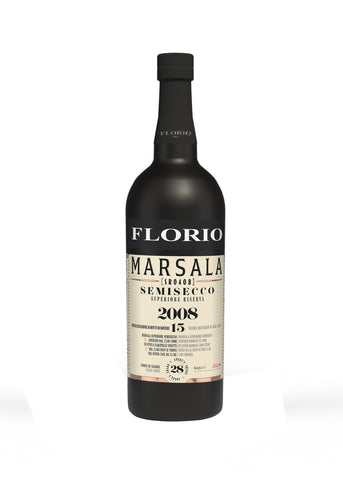 Florio Premium Marsala Semisecco Superiore Riserva 2008 75cl