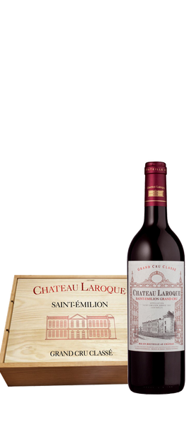 Chateau Laroque St.Emilion Gran Cru Classe x 3 75cl in Wooden Box (2010-2011-2012)