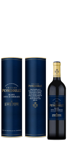 Chateau Peyredoulle 75cl in a leather-like canister