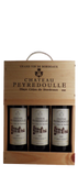 Chateau Peyredoulle x 3 bottles 75cl in a wooden case