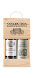 Bordeaux Collection x 2 in Wooden Box (Cht Dubois, Cht Poncharac)